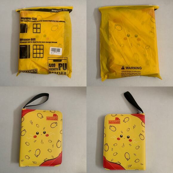 TC Games The Trading Card Expert Card Binder Folder Pokémon 55 Pages 440 Pockets - Picture 1 of 16